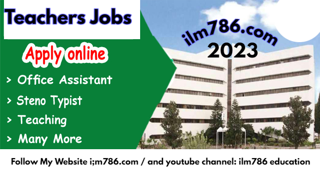 Online Apply Teaching Job 2023