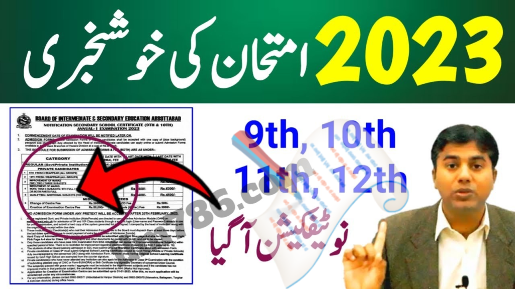 Latest Updates on 9th Class Annual Exams 2023