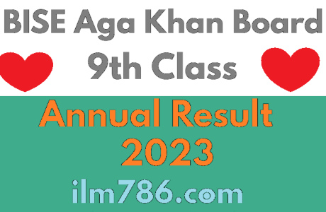 9th Class Result 2024 BISE Aga Khan Board