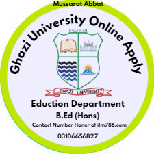 Ghazi University DG Khan Online Admission 2024 Last Date Apply