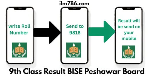 9th Class Result Check 2024 By SMS Peshawar Board