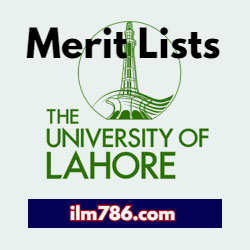 UOL 1st 2nd & 3rd Admission Merit Lists 2024